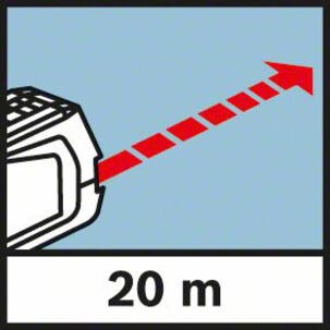 Krysslaser Bosch GLL 2-50 och stativ BT 150 Professional