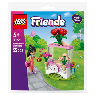 LEGO Friends Blomsterstånd med rosor 30721 minipåse, från 5 år