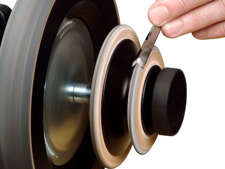 Tormek LA-120 profilert lærbryneskive