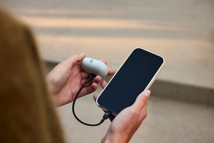 Beats USB-C- til USB-C-kabel 20 cm, svart