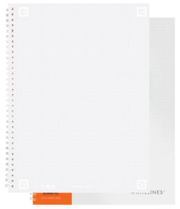 Whitelines collegeblokk A4 dotted