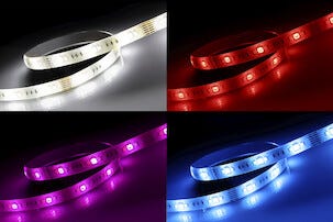 Deltaco Smart Home WiFi LED-list RGB 3 m, utbyggbar