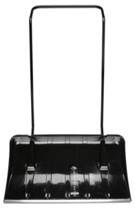 Stor snösläde i plast med metallskena, 80 cm