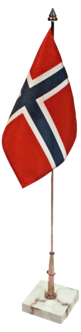 Bordflagg Norge 40 cm