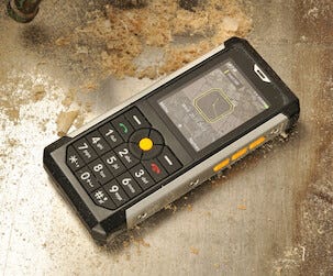 Vattentät mobiltelefon CAT B100