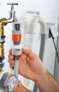 Gardena hurtigkobling på 3/4 tomme med gjenget tilkobling