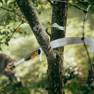 Fiskars OneClick grensåg bågformad med ändkrok