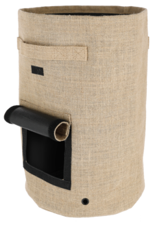 Potatiskruka i jute, 32 liter