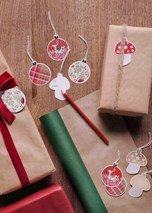 Gråpapir jul 6 m x 70 cm, 3-pakning