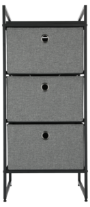 Klädställning med hyllplan och lådor