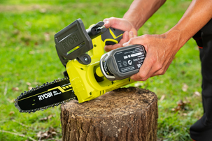 Ryobi One+ 18 V Moottorisaha RY18CS20A-0, akkukäyttöinen