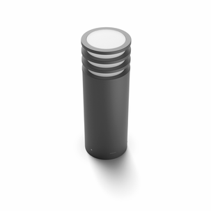 Philips Hue Lucca 17402 utendørs pidestallampe, antrasitt