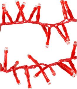 Valoketju 250 LED-valoa, 2,5 m, sisä- ja ulkokäyttöön