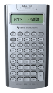 Kalkylator Texas TI-BA II Plus Professional
