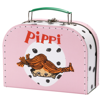 Pippi pappkoffert, rosa, fra 3 år