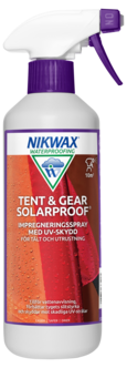 Nikwax Tent & Gear Solar Proof impregnering UV-beskyttelse, 500 ml