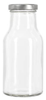 Glasflaska med skruvlock 0,3 liter