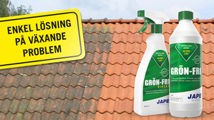 Jape Grön Fri Direkt takrengöring, 0,5 liter