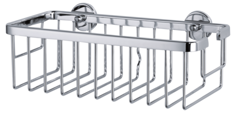 Tesa Aluxx bred duschhylla självhäftande, krom