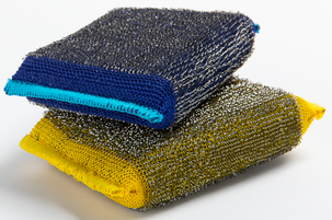 Scrub Daddy rengöringssvamp Scour Daddy Steel, 2-pack