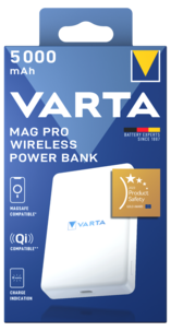 Varta MagPro Wireless trådløs powerbank 5000 mAh 