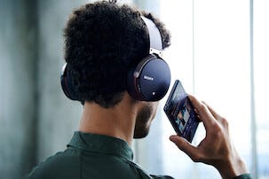 Sony MDR-XB950BT trådløse hodetelefoner med mikrofon