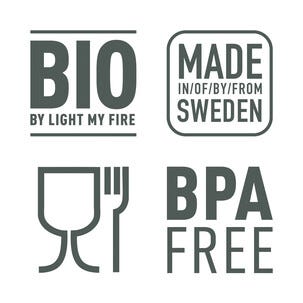 Light My Fire ReStraw BIO nature sugerør, 4-pakning