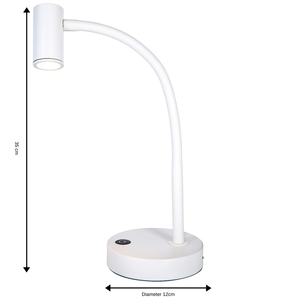 Laddningsbar skrivbordslampa LED, Northlight