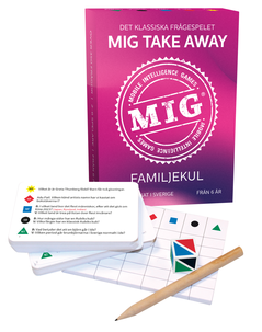MIG Take Away Familjekul frågespel för barn och vuxna