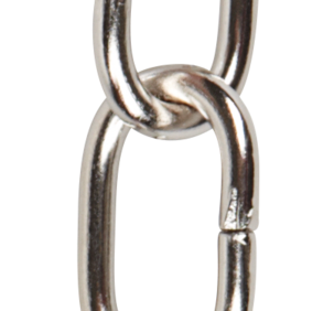 Dekorkedja av stål, 3 m