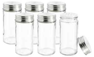 Kryddburkar glas, 6-pack