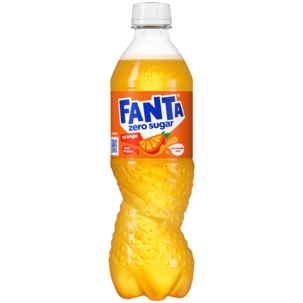 Fanta Orange Zero Sugar brus 0,5 l