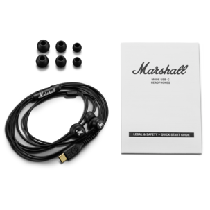 Marshall Mode USB-C in-ear-ørepropper med ledning, svart