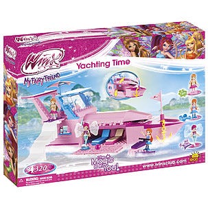 Byggklossar lyxyacht, Cobi