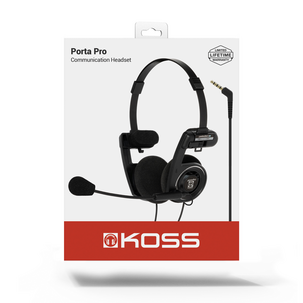 KOSS Porta Pro headset med mikrofon, on ear