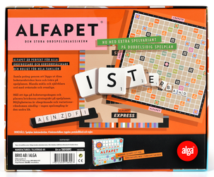 Alfapet brädspel Alga, från 10 år