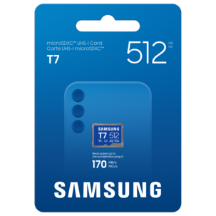 Samsung T7 microSD-kort, SDXC