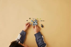 LEGO Star Wars The Mandalorian N-1 Starfighter Microfighter 75363, från 6 år