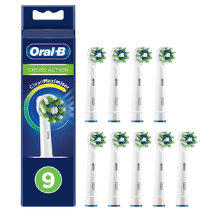 Oral-B Cross Action, borsthuvud, vit