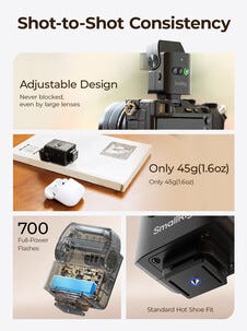 SmallRig RS-R22 Mini Speedlite kamerablits