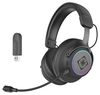 Deltaco Gaming DH440 trådløst headset med RGB