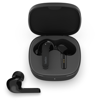 Belkin Soundform Flow, trådlösa hörlurar med mikrofon