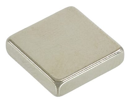 Magnet til kollisjonssensor Worx Landroid, 12 x 12 mm