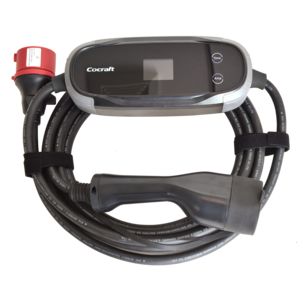 Cocraft EVG01-11 portabel laddare elbil Typ 2, 400 V