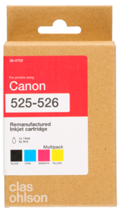 Canon PGI-525 / CLI-526 bläckpatron XL, Clas Ohlson