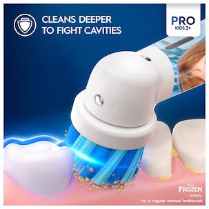 Oral-B Pro Kids Frozen eltandborste barn, från 3 år