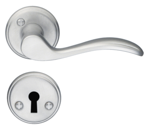 Beslagsboden B276 dørhåndtak med nøkkelskilt, innerdør