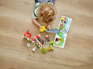 LEGO Duplo Brannbil 10969, fra 2 år