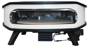 Cozze 17 tum pizzaugn gasol, termometer, roterande sten