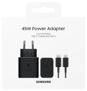 Samsung Power Adapter USB-C med laddkabel, 45 W